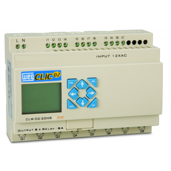 Controladores Lógico Programáveis (CLP) WEG - Clic02 - CLW-02 20HR-D 3RD