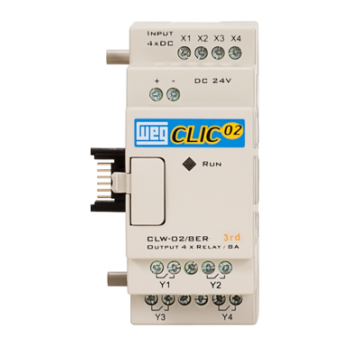 Unidade de Expansão (CLP) WEG - Clic02 - CLW-02 8ER-A