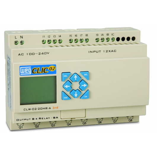 Controladores Lógico Programáveis (CLP) WEG - Clic02 - CLW-02 20HR-A 3RD