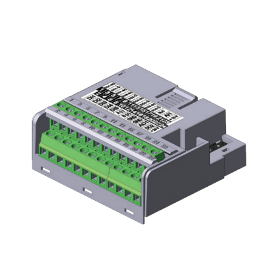 Módulo plug-in de expansão de entradas e saídas (I/Os) digitais CFW500-IOD 
