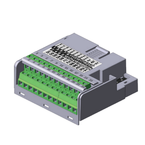 Módulo plug-in de expansão de entradas e saídas (I/Os) digitais e analógicas CFW500-IOAD
