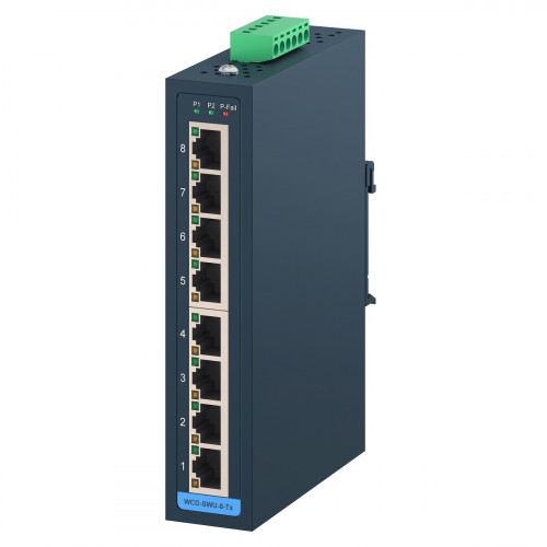 Switch Industrial Ethernet - 8 portas